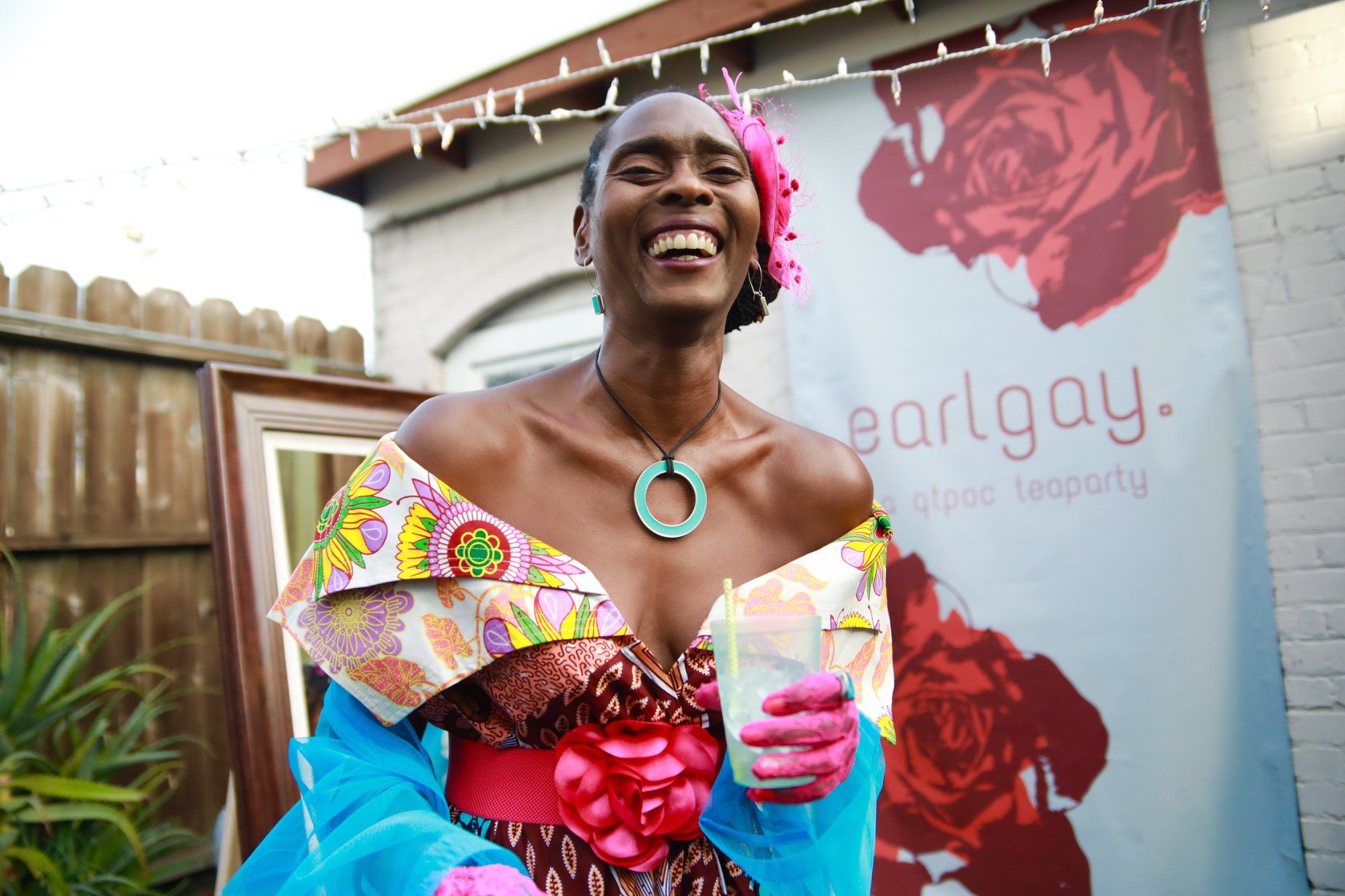 Sistah Sci-Fi founder joyful portrait