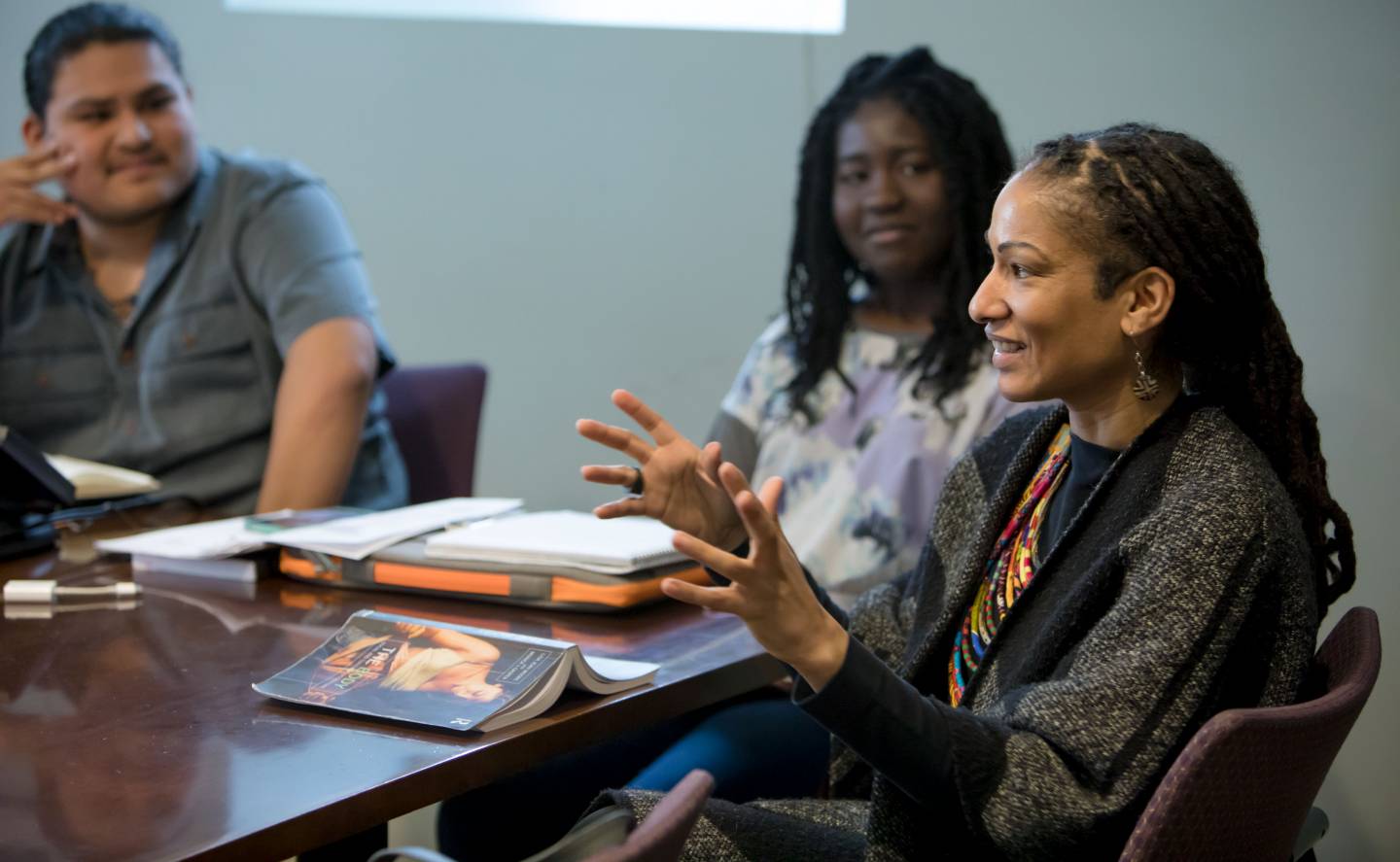 Dr. Ruha Benjamin at the Black in AI Conference