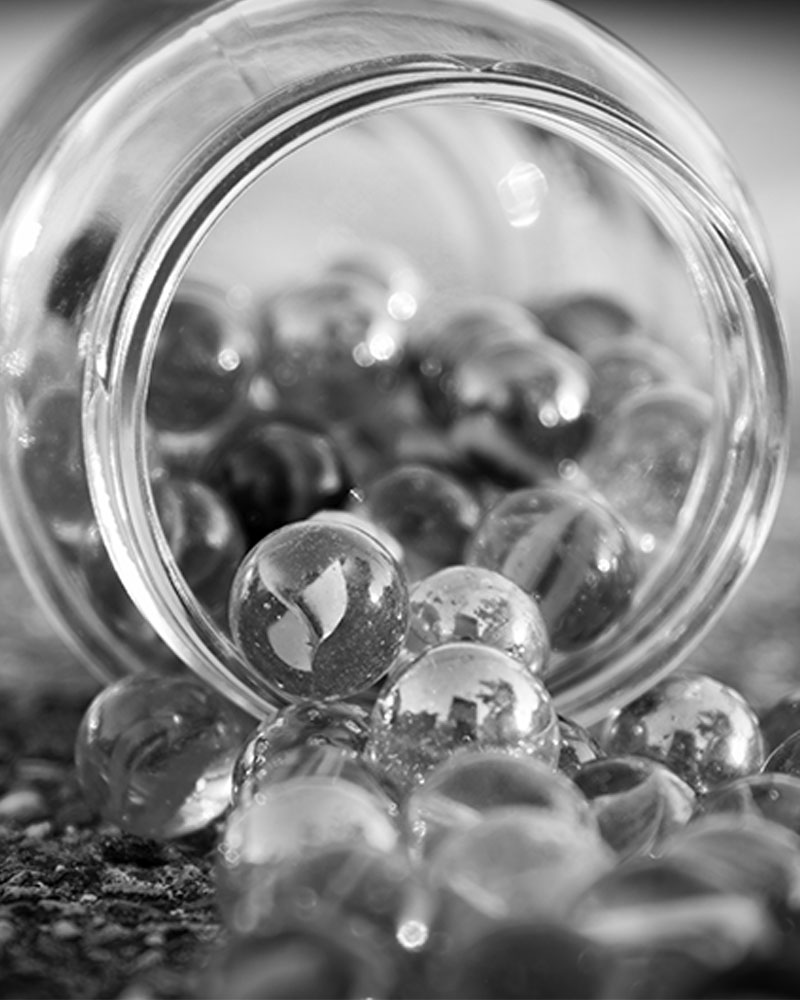 Marbles in a Lovely Jar.