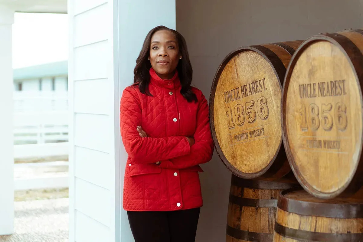 Fawn Weaver, whiskey barrels.