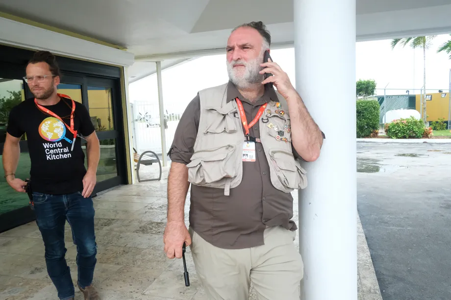 José Andrés WCK aid