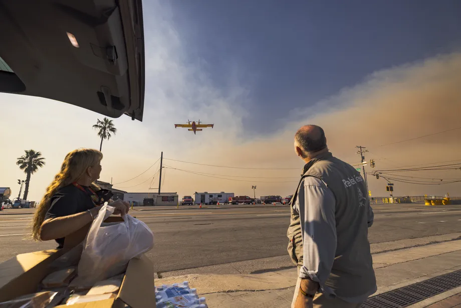 WCK meals for LA fire