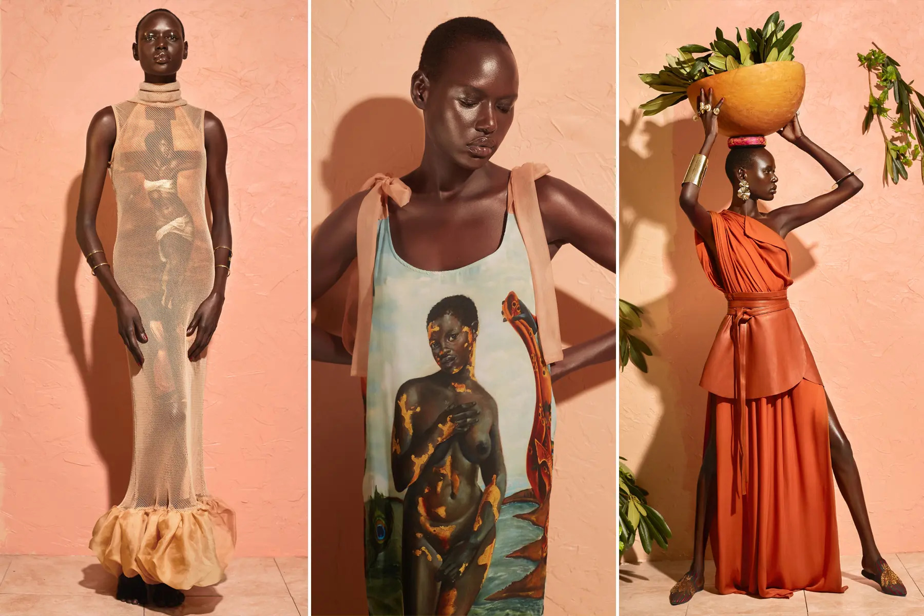 Fe Noel fashion lookbook.