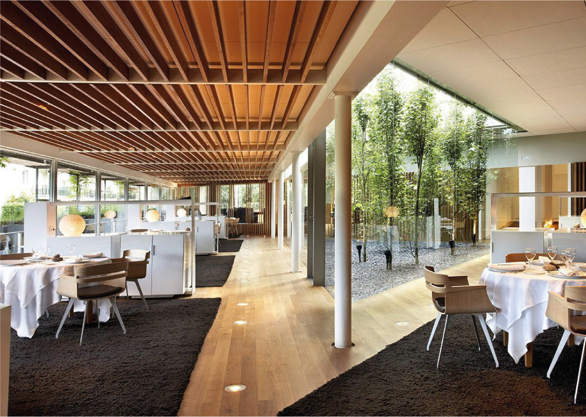 the interior of El Celler de Can Roca